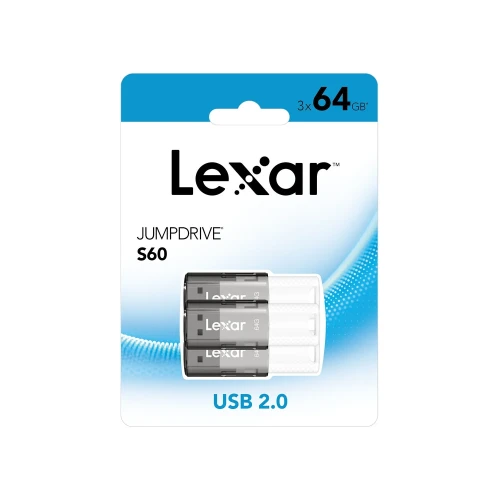 LEXAR JUMPDRIVE S60 USB 20 FLASH DRIVE 64GB